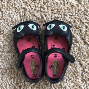 Mini Melissa cat shoes